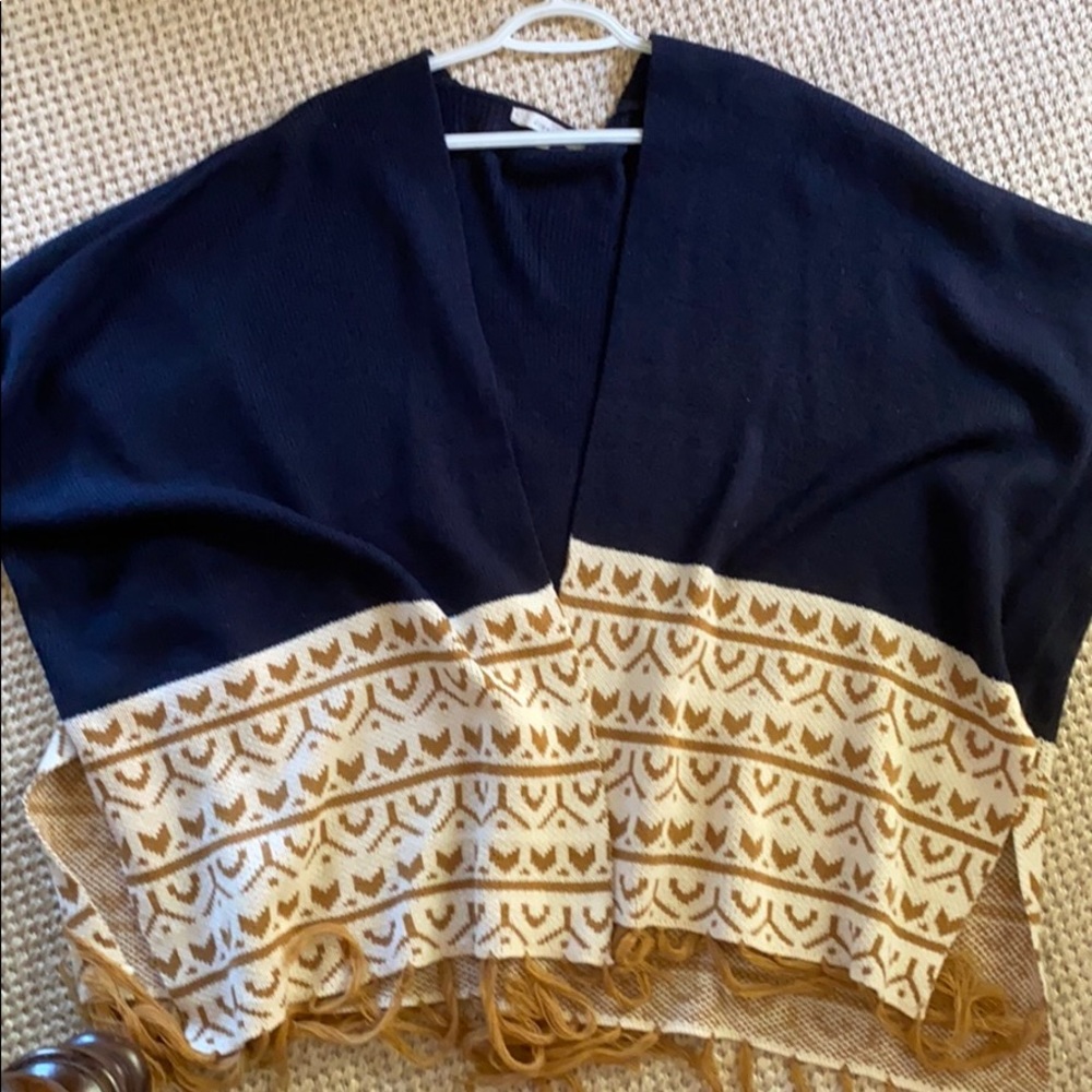 Navy sweater